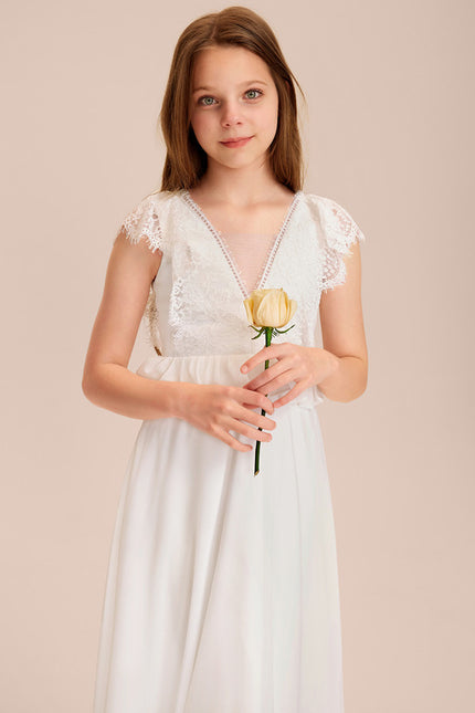 Robe Demoiselle D'Honneur Légère Chic - gallery 3