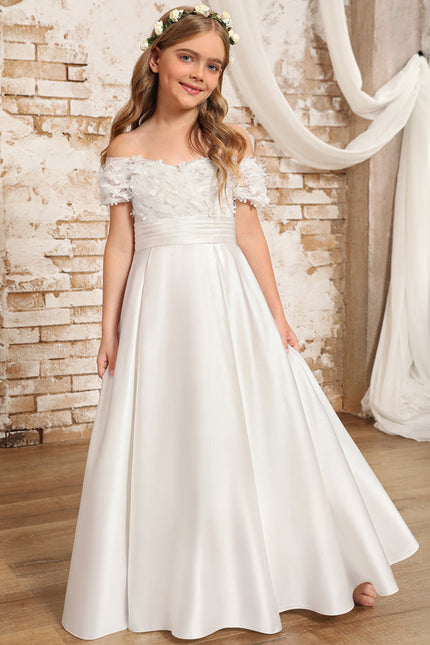 Robe De Mariee Blanche Et Verte