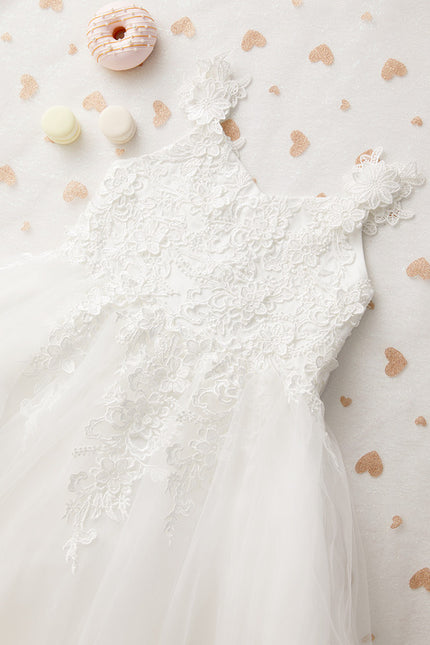 Robe Enfant Tulle Florale Élégante - gallery 7