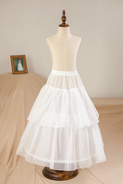 Robe Enfant Mariage Élégante En Satin - gallery 5