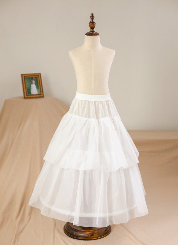 Robe Enfant Mariage Élégante En Satin - gallery 5