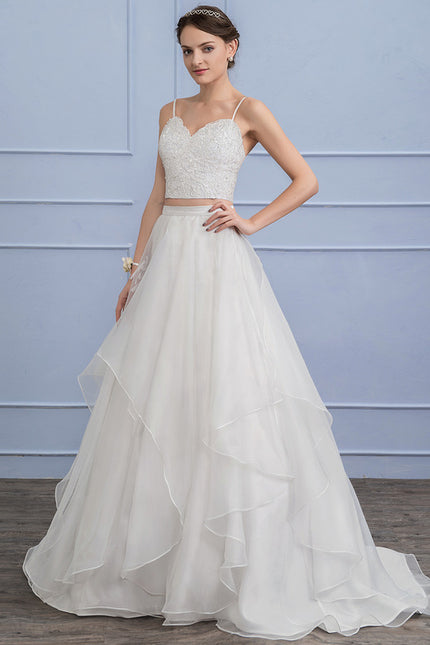 Robe Nuptiale En Organza Fluide - gallery 3