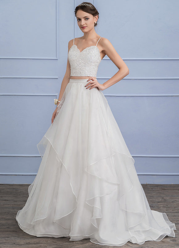 Robe Nuptiale En Organza Fluide - gallery 3