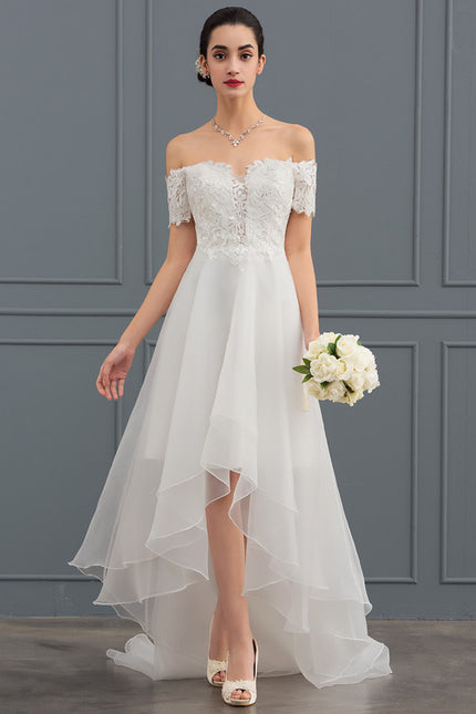 Robe Nuptiale Romantique À Volants. - gallery 1