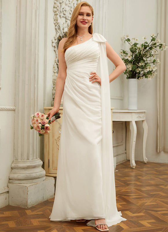 Robe De Mariée Avec Traîne Élégante - gallery 2