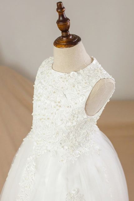 Robe Enfant Élégante En Tulle. - gallery 9