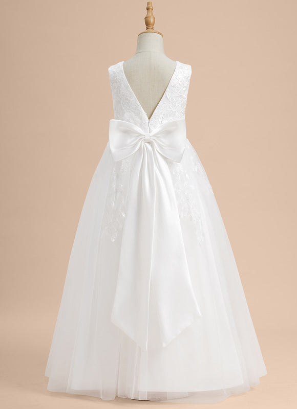 Robe Enfant Élégante À Dos Nu