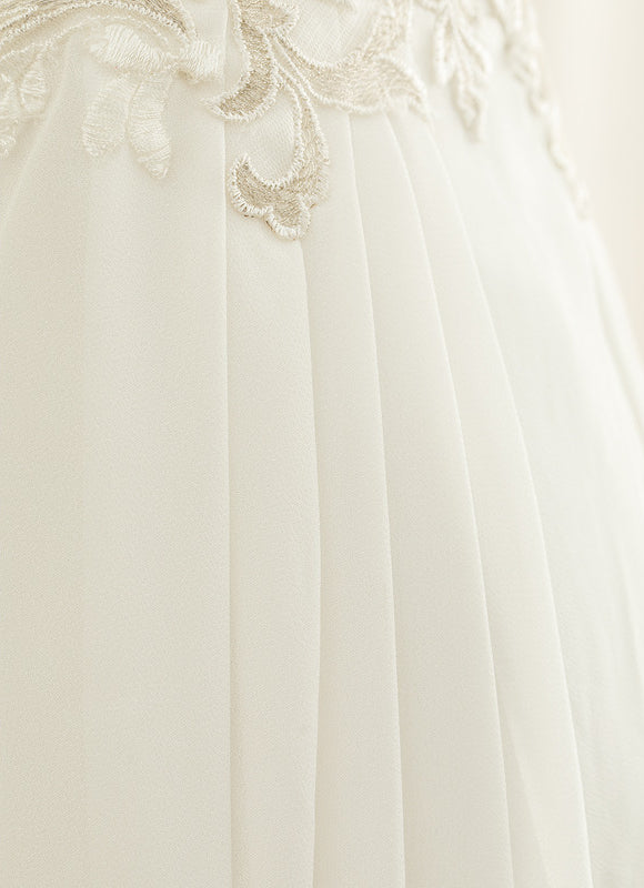 Robe Nuptiale Col V Romantique - gallery 5