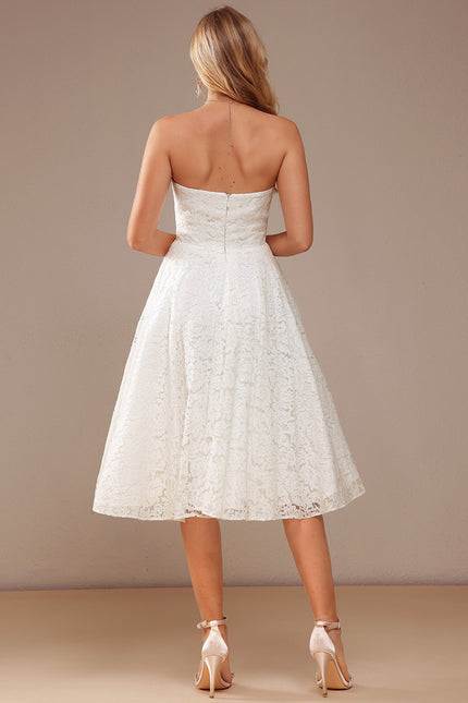 Robe De Mariee Courte En Tulle - gallery 1