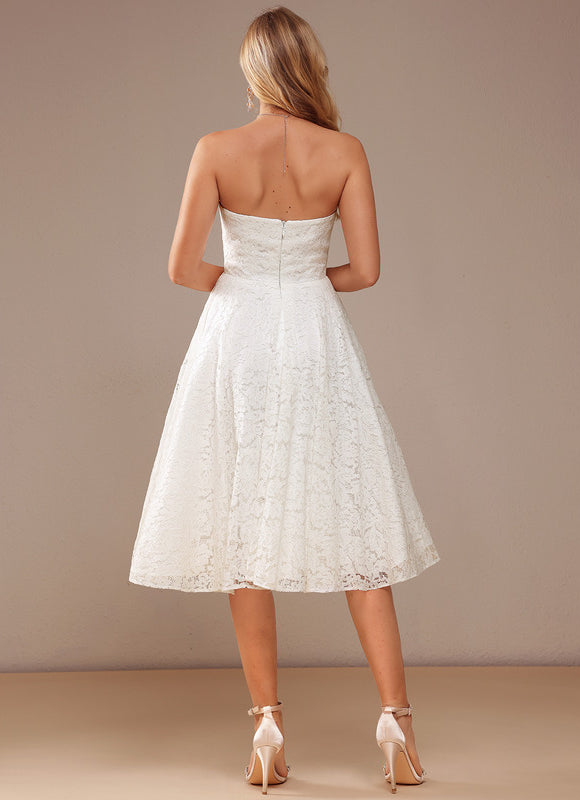 Robe De Mariee Courte En Tulle - gallery 1