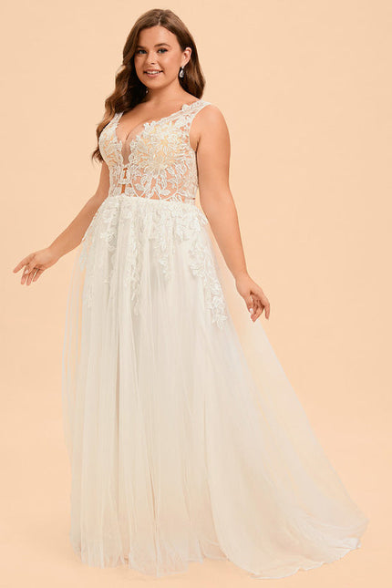 Robe Nuptiale Romantique À Fleurs - gallery 9