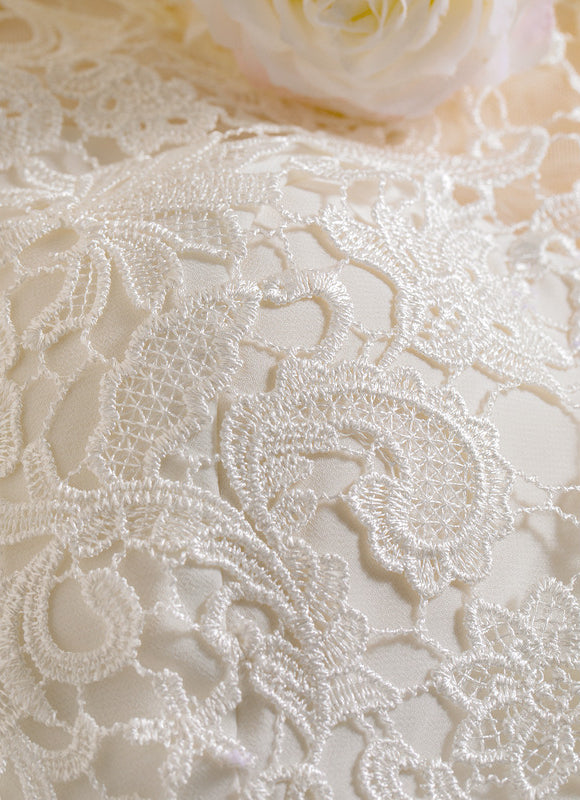 Robe Nuptiale Col Montant Romantique - gallery 4