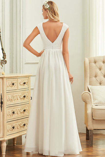 Robe Nuptiale Romantique Col V - gallery 2