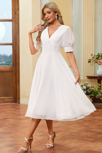 Robe De Mariee Mi Longue - gallery 1