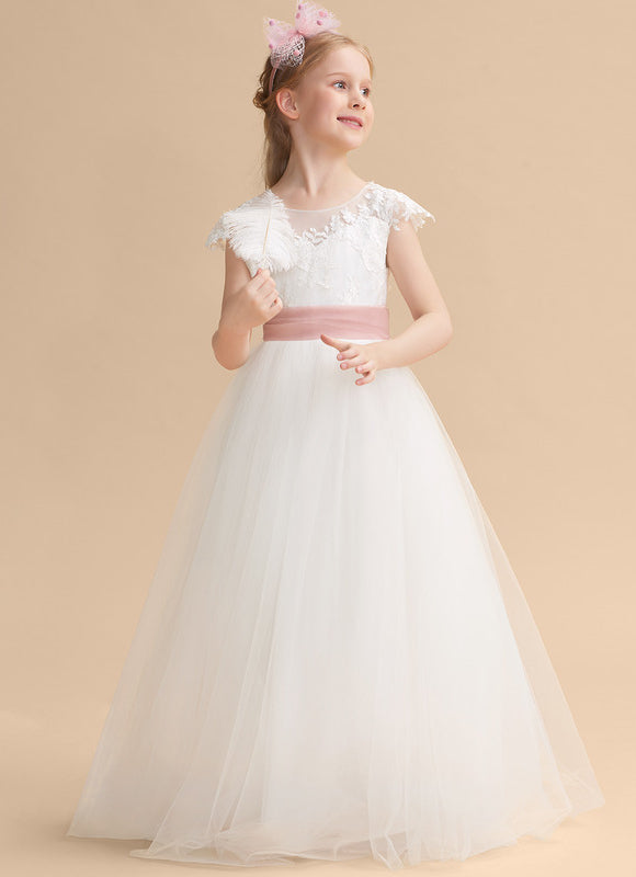 Robe Enfant Élégante À Dos Nu - gallery 1