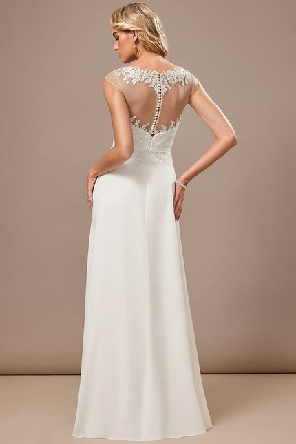 Robe De Mariee Col Bateau - gallery 5
