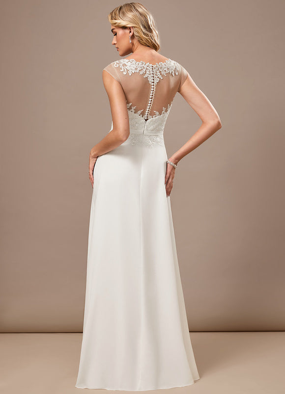 Robe De Mariee Col Bateau - gallery 5