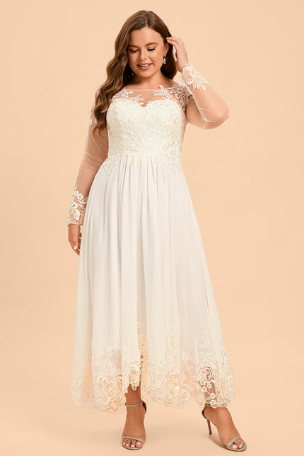 Robe Nuptiale Élégante À Broderies - gallery 8