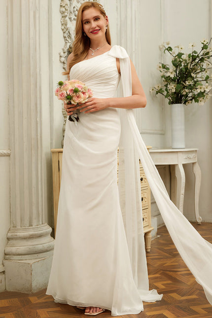 Robe De Mariée Avec Traîne Élégante