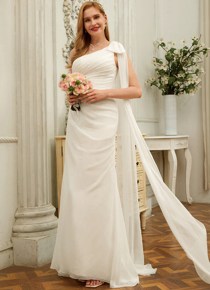 Robe De Mariée Avec Traîne Élégante