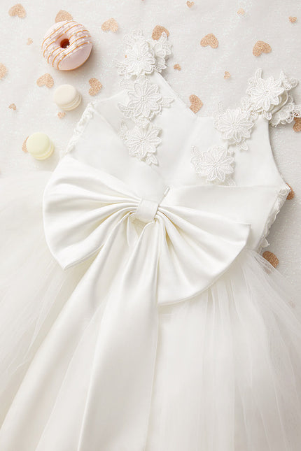 Robe Enfant Tulle Florale Élégante - gallery 3