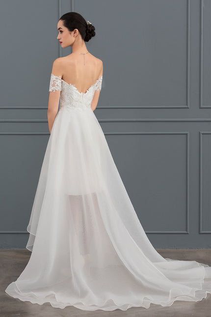 Robe Nuptiale Romantique À Volants. - gallery 4