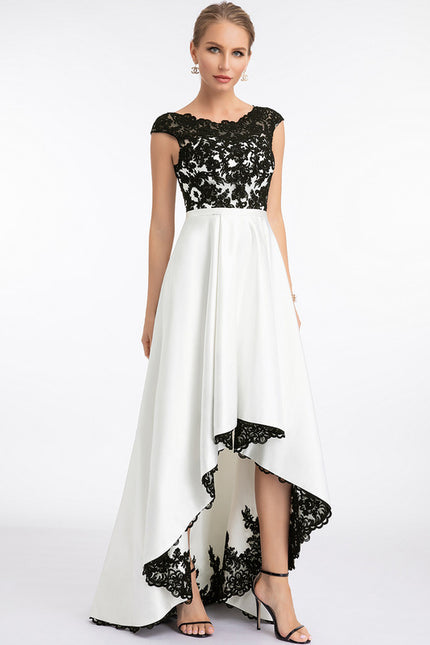 Robe De Bal Chic Bicolore Élégante - gallery 1