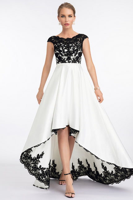 Robe De Bal Chic Bicolore Élégante - gallery 4