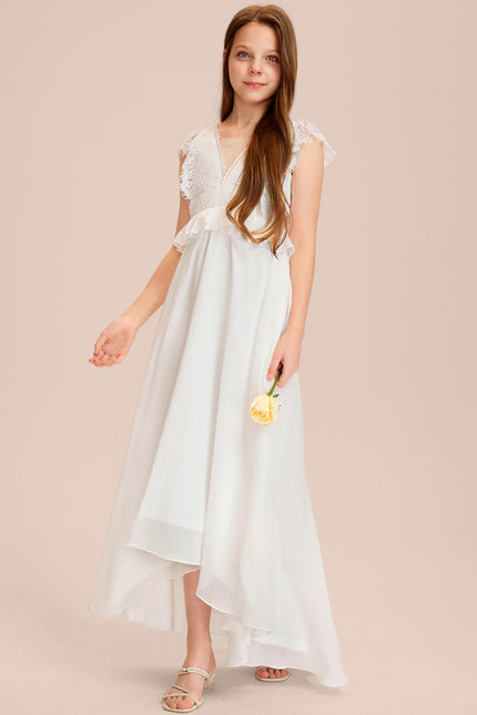 Robe Demoiselle D'Honneur Légère Chic - gallery 4