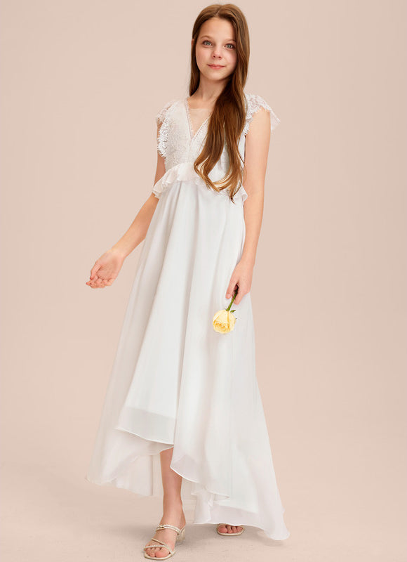 Robe Demoiselle D'Honneur Légère Chic - gallery 4