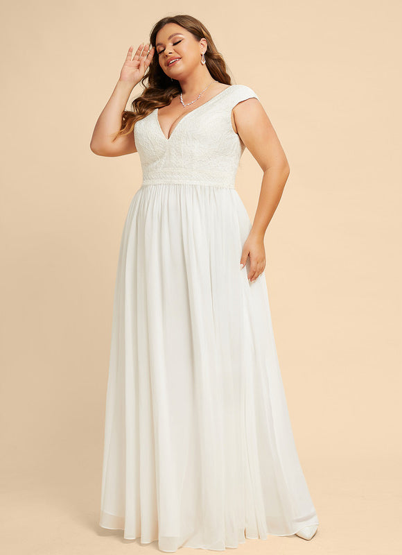 Robe Nuptiale Romantique Col V - gallery 9