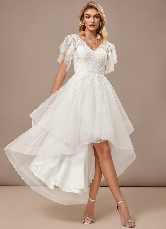 Robe Nuptiale Tulle Romantique Élégante