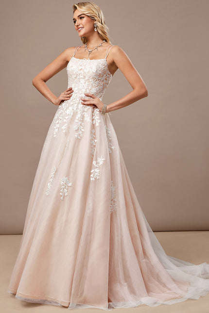 Robe De Mariee Rose Poudre