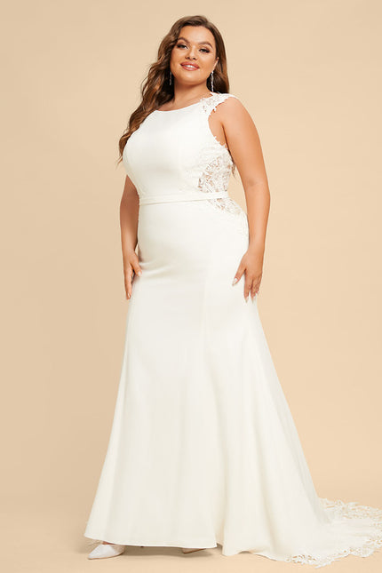 Robe Nuptiale Élégante Dos Transparent - gallery 7