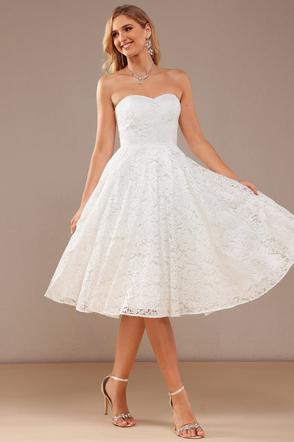 Robe De Mariee Courte En Tulle - gallery 3