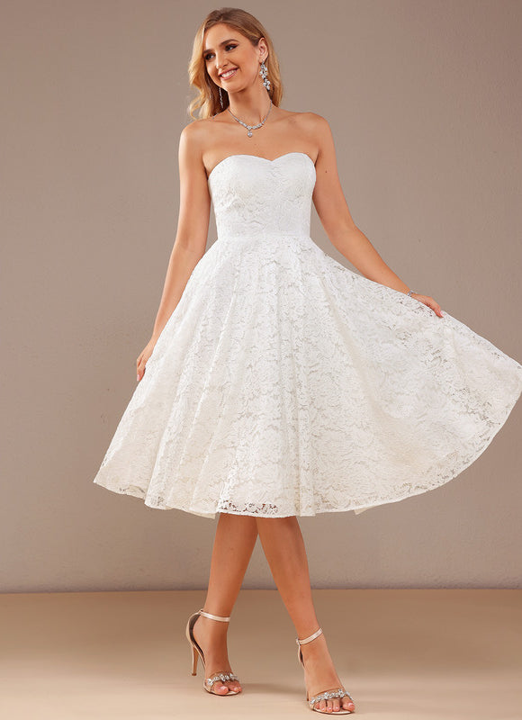 Robe De Mariee Courte En Tulle - gallery 3