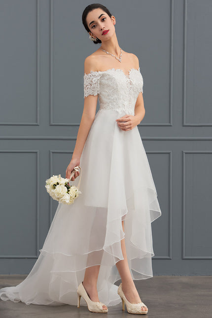 Robe Nuptiale Romantique À Volants. - gallery 2