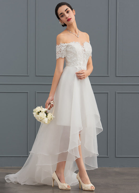 Robe Nuptiale Romantique À Volants. - gallery 2