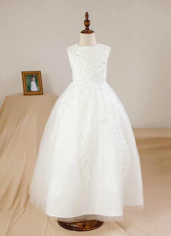 Robe Enfant Élégante En Tulle. - gallery 5