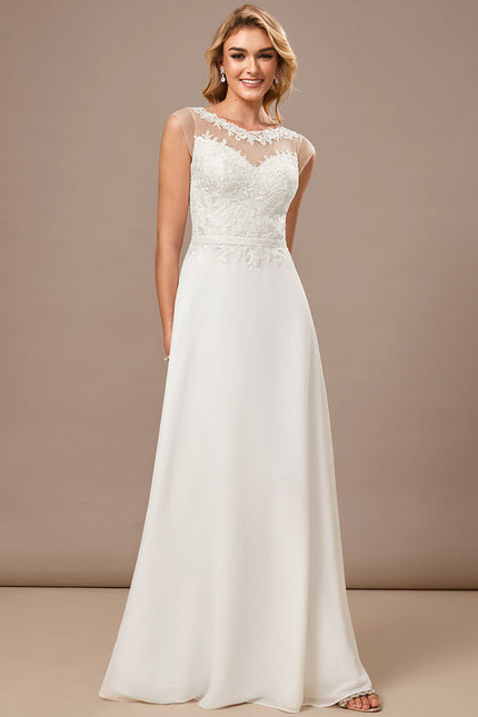 Robe De Mariee Col Bateau - gallery 2