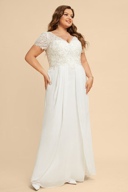 Robe Nuptiale Col V Romantique - gallery 9