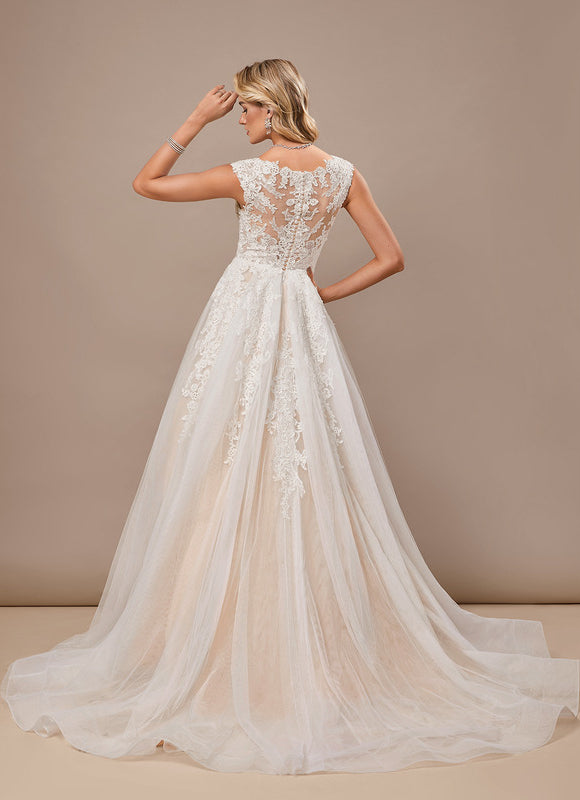 Robe De Mariee Avec Cape - gallery 7