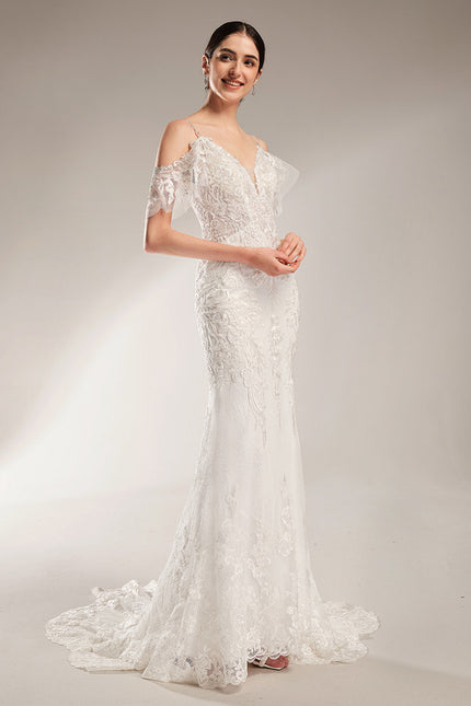 Robe De Mariée Dentelle Romantique Élégante - gallery 4