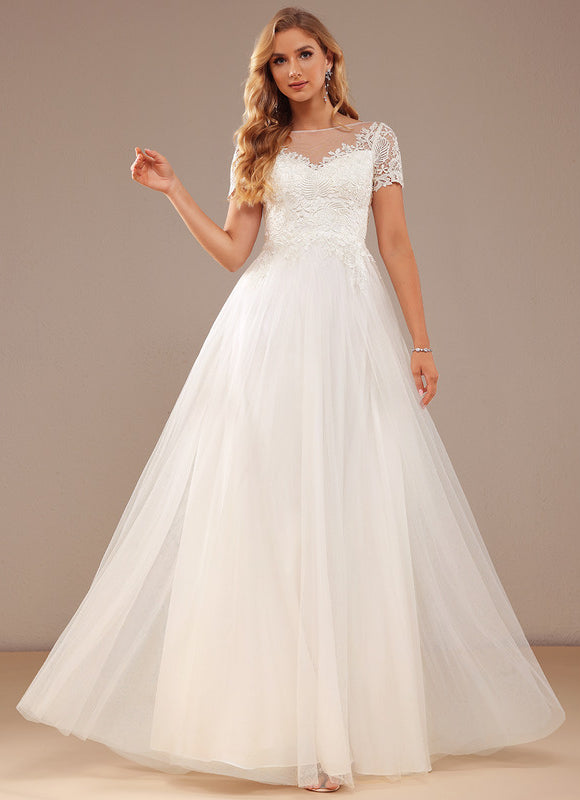 Robe Nuptiale Tulle Délicate Élégante