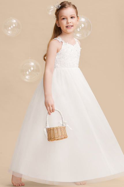 Robe Enfant Élégante À Nœud Large - gallery 2