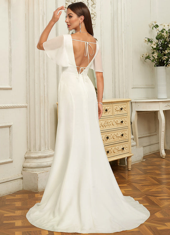Robe De Mariee Avec Fente - gallery 3