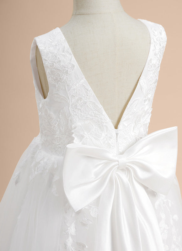 Robe Enfant Élégante À Dos Nu - gallery 6