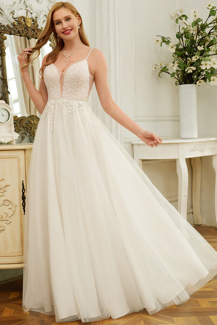 Robe Nuptiale Délicate En Tulle