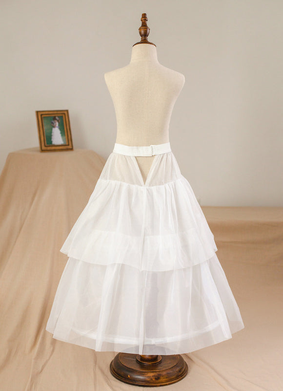 Robe Enfant Mariage Élégante En Satin - gallery 6