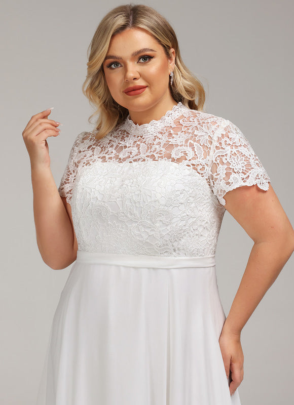 Robe Nuptiale Col Montant Romantique - gallery 8